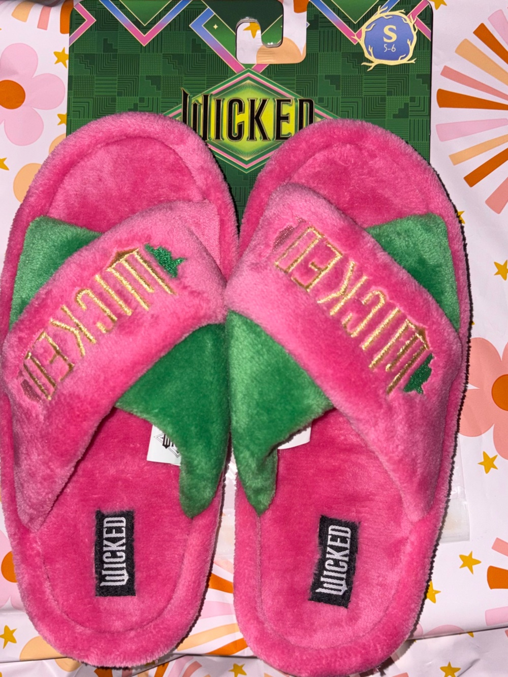 Wicked Open Toe Slippers
